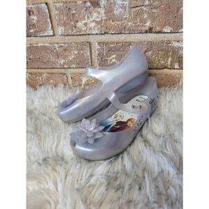 Mini Melissa Disney Ultragirl Frozen Flats, Girls Size 12
